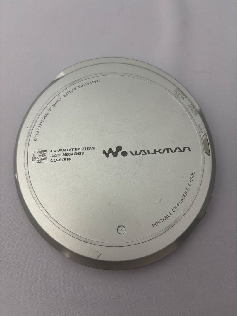 やや難あり　Sony D-EJ1000 ポータブルCDプレーヤー