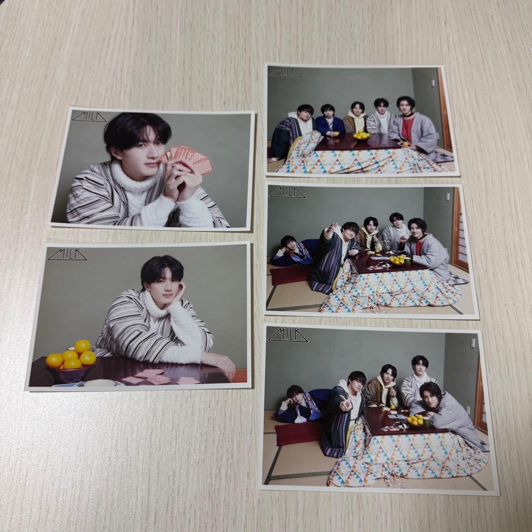 M!LK 山中柔太朗　生写真2021~2023頃60枚まとめ売り