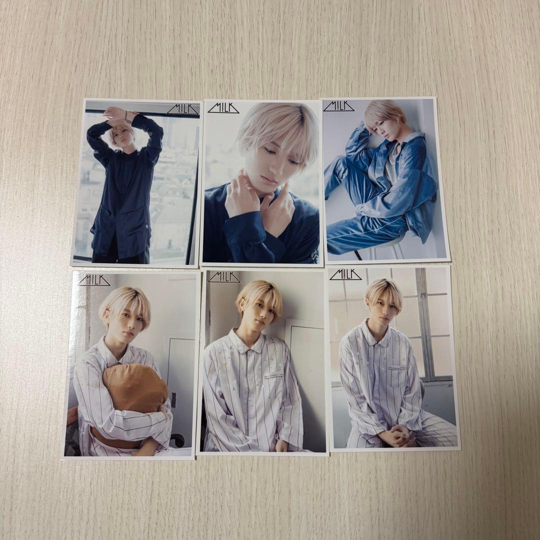 M!LK 山中柔太朗　生写真2021~2023頃60枚まとめ売り