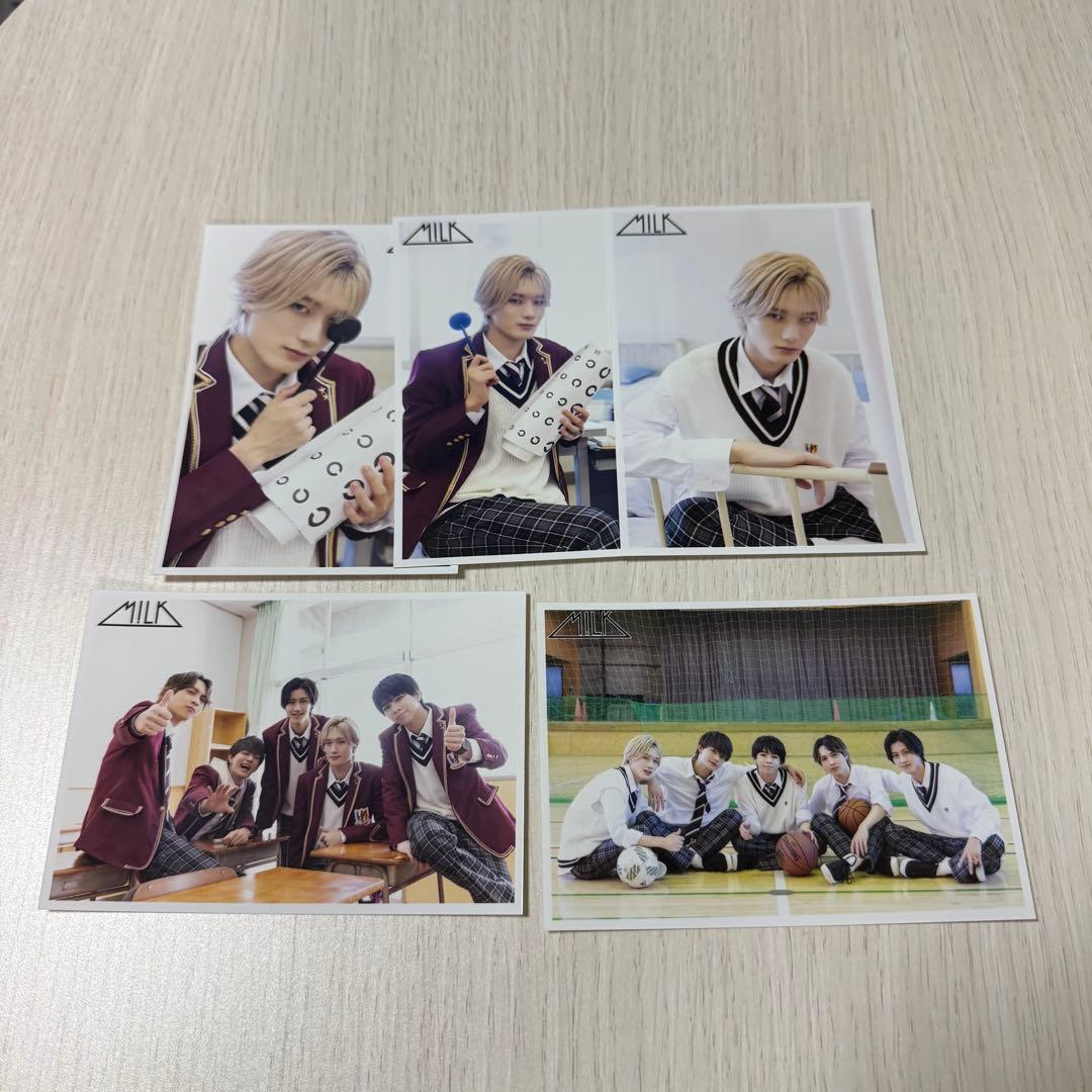 M!LK 山中柔太朗　生写真2021~2023頃60枚まとめ売り