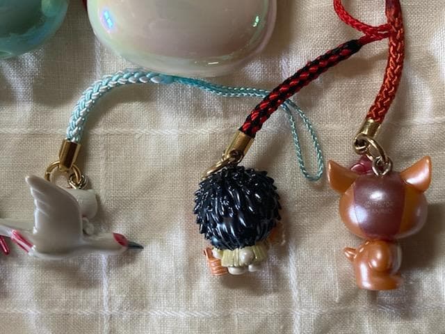 【まとめ売り】　ハローキティ　コレクターズマスコット　ストラップ６個　ケース５個