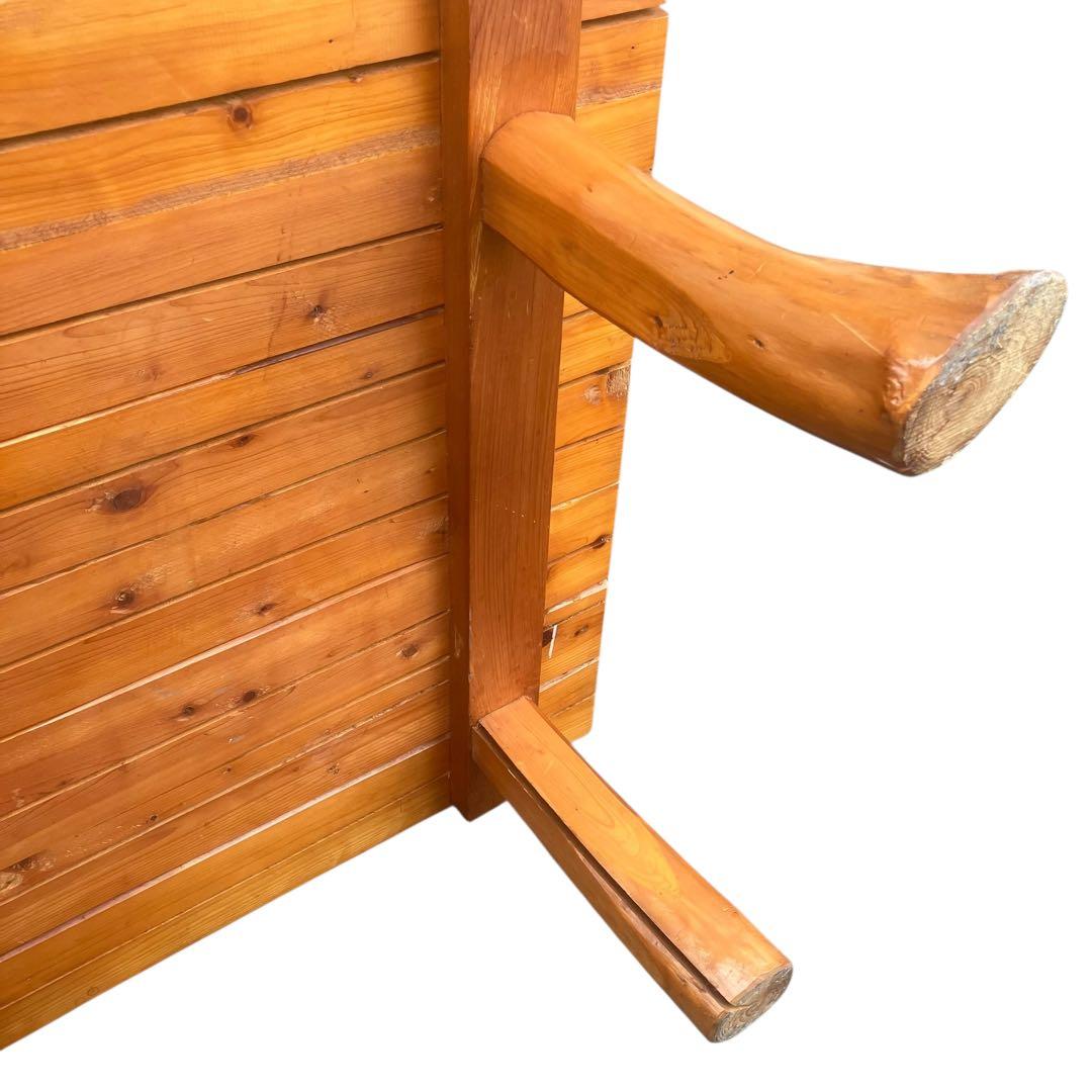 【アンティーク】欅の一枚板テーブル 小振りのカフェテーブル　センターテーブル