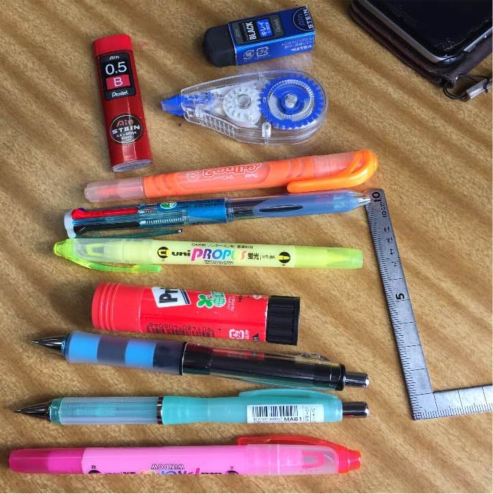 クラスの子の筆箱