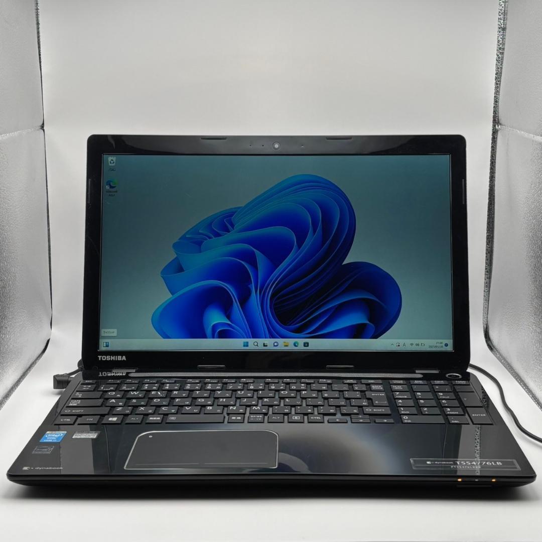 【東芝】T554 高性能i7 新品SSD1TB 16GB 黒ノートPC