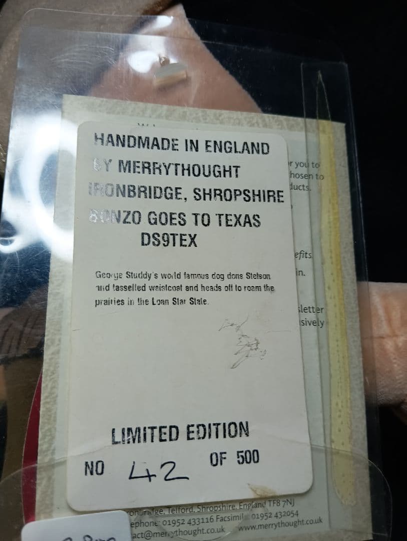 メリーソート 「ボンゾ ゴーズ トゥ テキサス」42/500