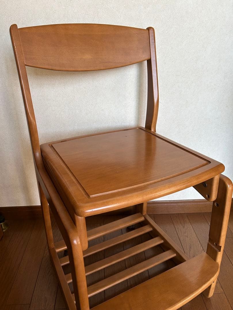 マルニ　天然木　学習机　③椅子