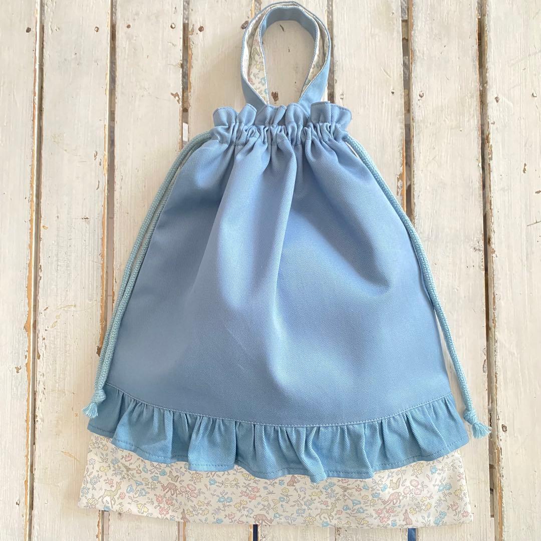 yuyu様⭐︎リバティプリント使用×さくらんぼワッペンレッスンバッグ他オーダー