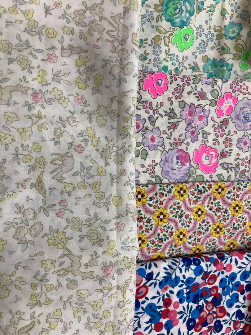 yuyu様⭐︎リバティプリント使用×さくらんぼワッペンレッスンバッグ他オーダー