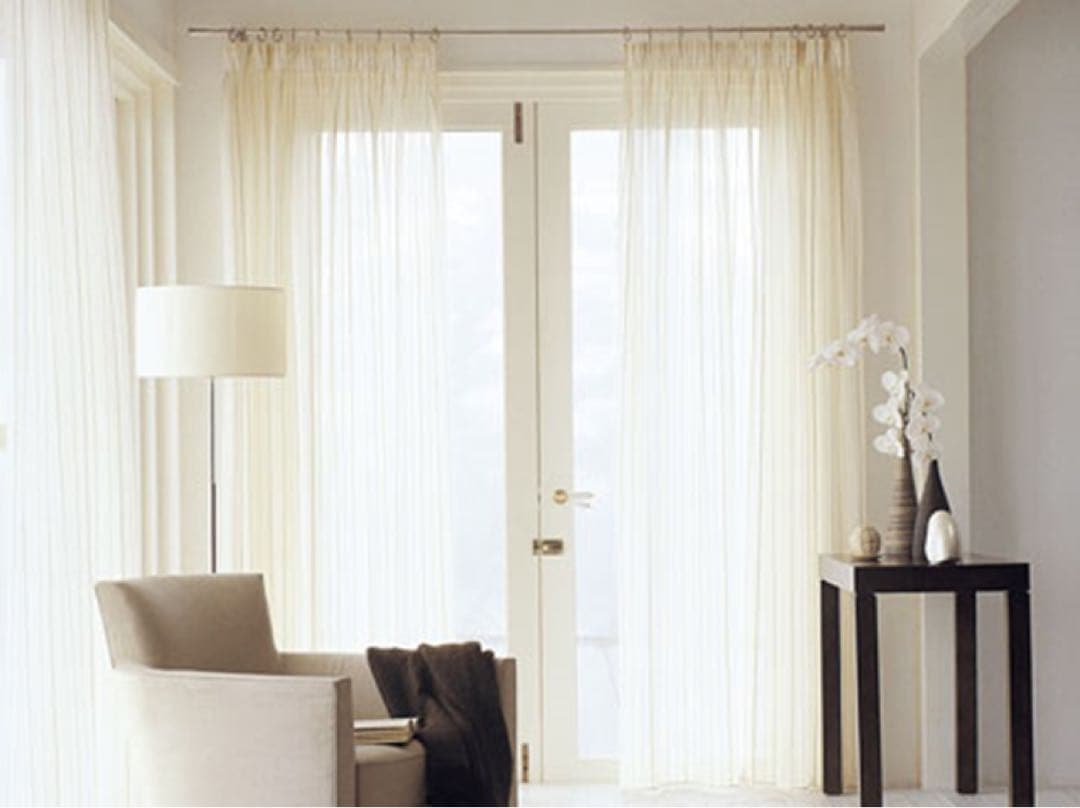 川島織物セルコン レースカーテン 幅260cm x 丈205cm両開き