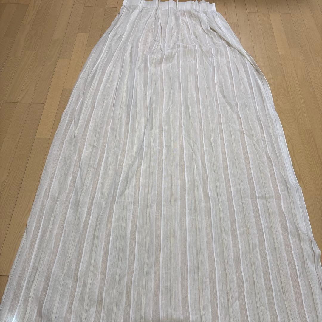 川島織物セルコン レースカーテン 幅260cm x 丈205cm両開き