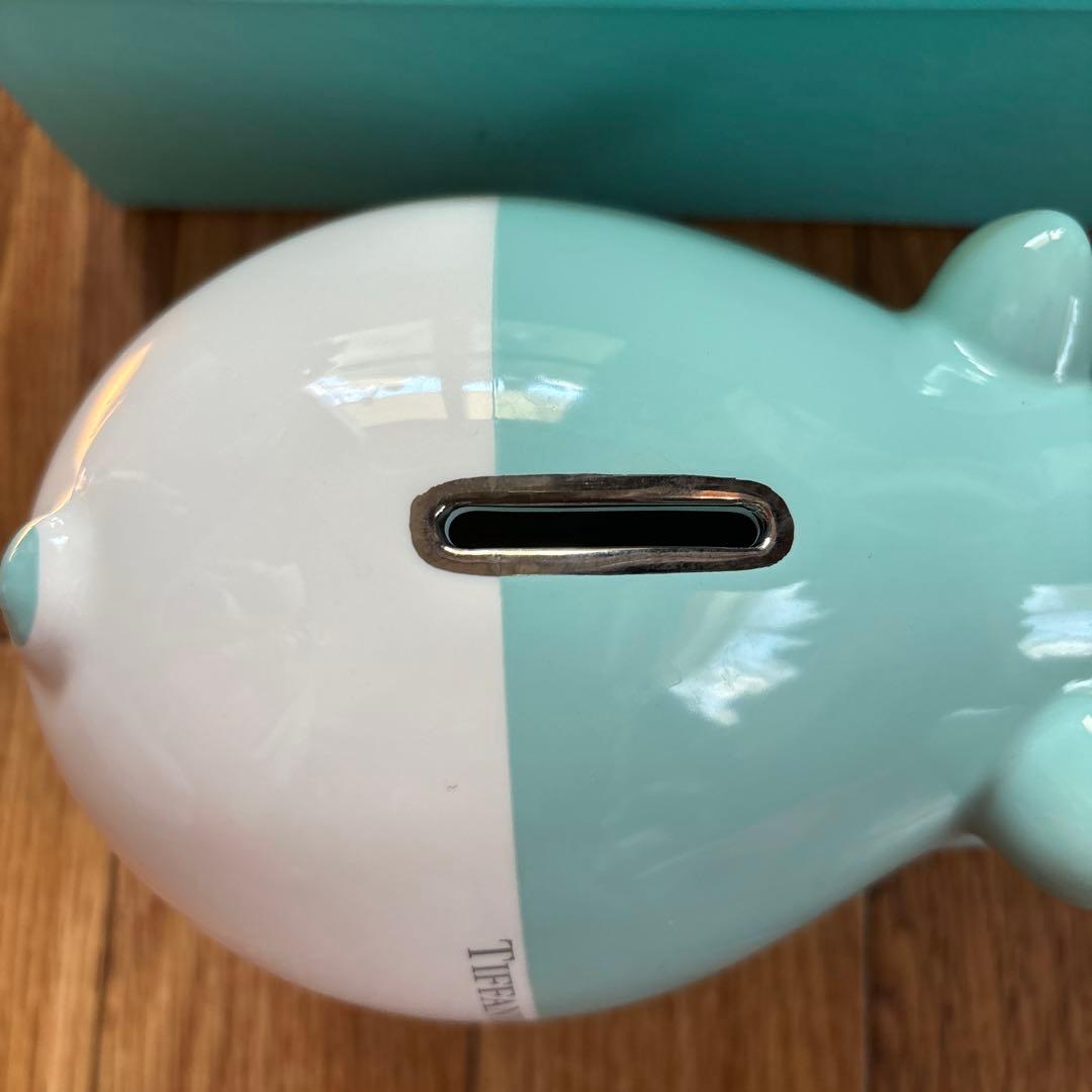 【木曜日限定価格】【廃盤品】ティファニー　貯金箱　 ピギーバンク