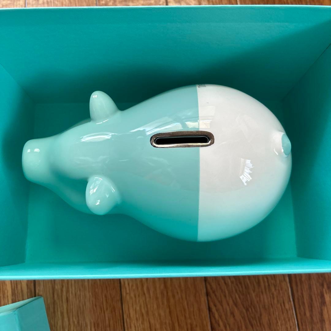 【木曜日限定価格】【廃盤品】ティファニー　貯金箱　 ピギーバンク