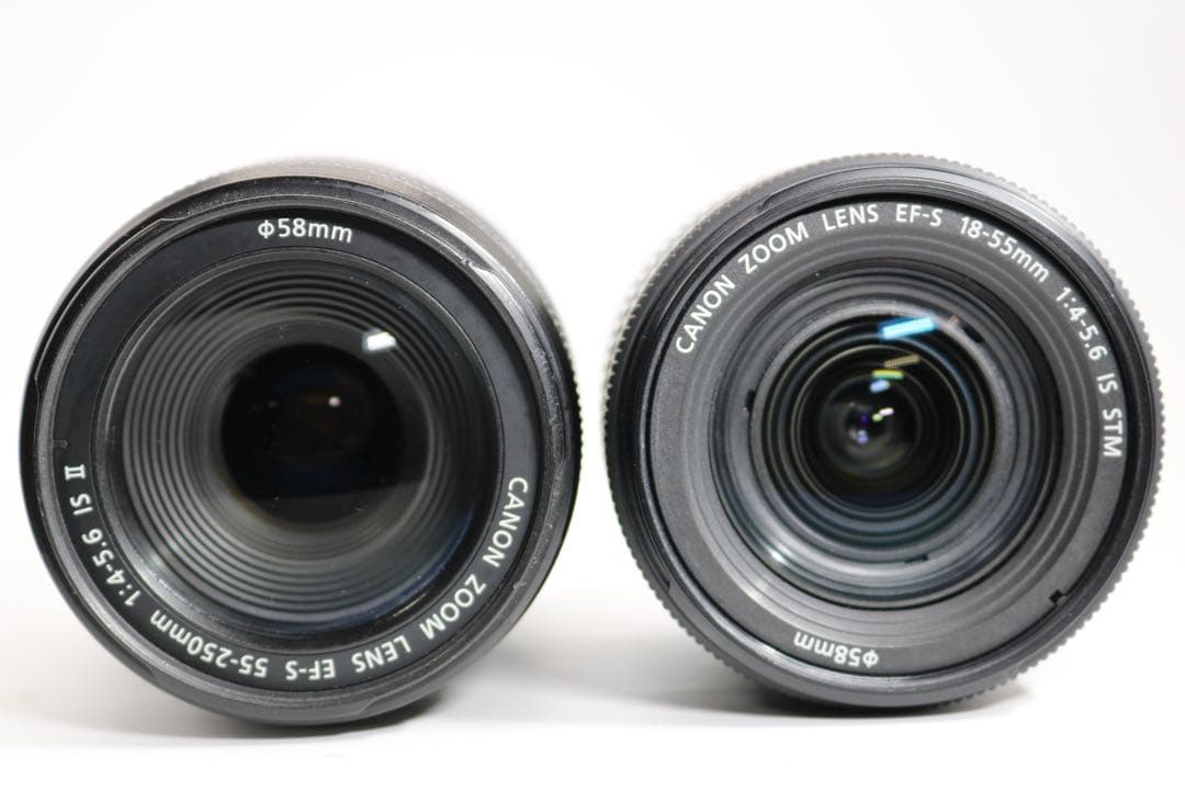 超美品 【Canon EOS Kiss X9i ダブルレンズ】 Wi-Fi搭載