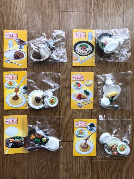 リーメント ぷちサンプルシリーズ ファミレス セット シークレット　レトロ