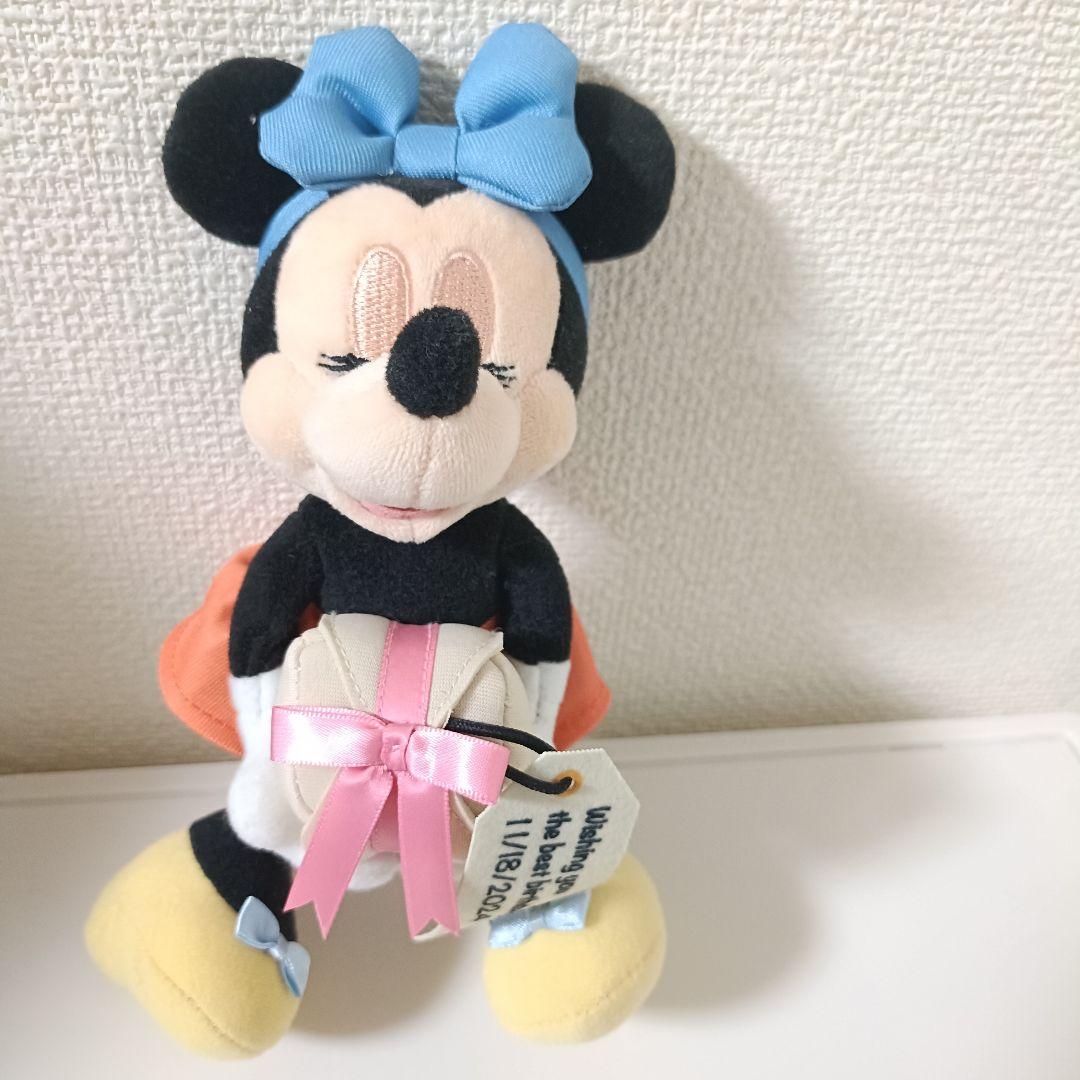 ミッキーマウス・ミニーマウスバースデー2024 ぬいぐるみバッジ セット
