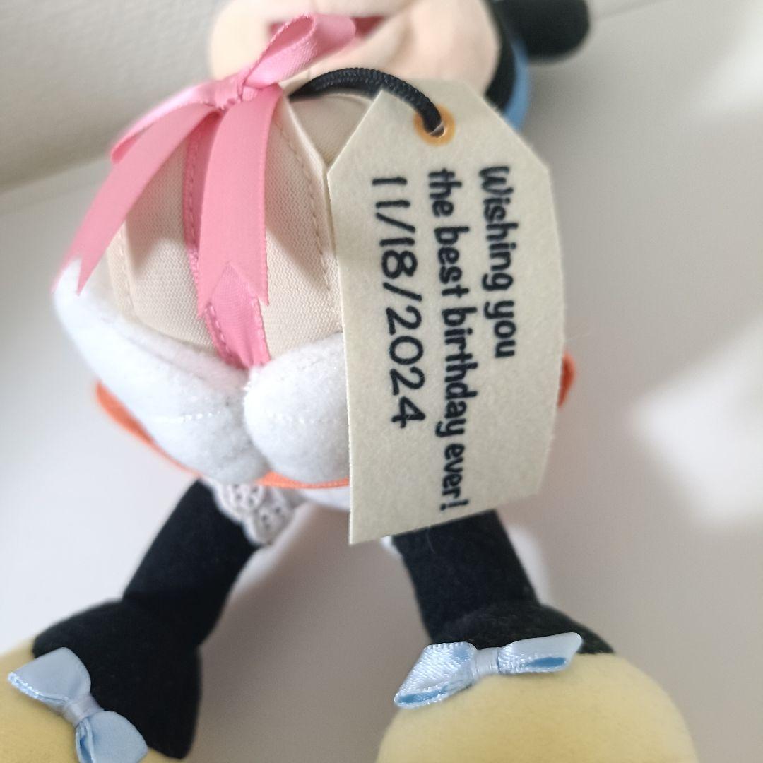 ミッキーマウス・ミニーマウスバースデー2024 ぬいぐるみバッジ セット