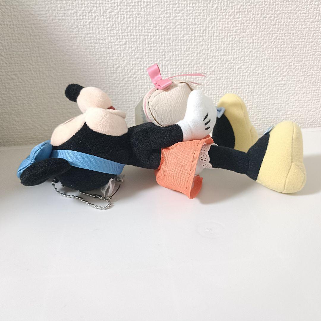 ミッキーマウス・ミニーマウスバースデー2024 ぬいぐるみバッジ セット