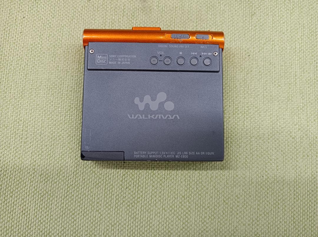 都《XPCEM》SONY　MD　WALKMAN　MZ-E800　ジャンク　本体