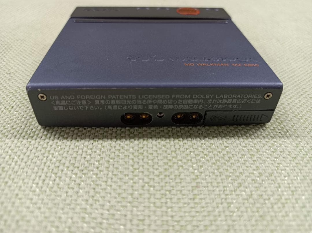 都《XPCEM》SONY　MD　WALKMAN　MZ-E800　ジャンク　本体