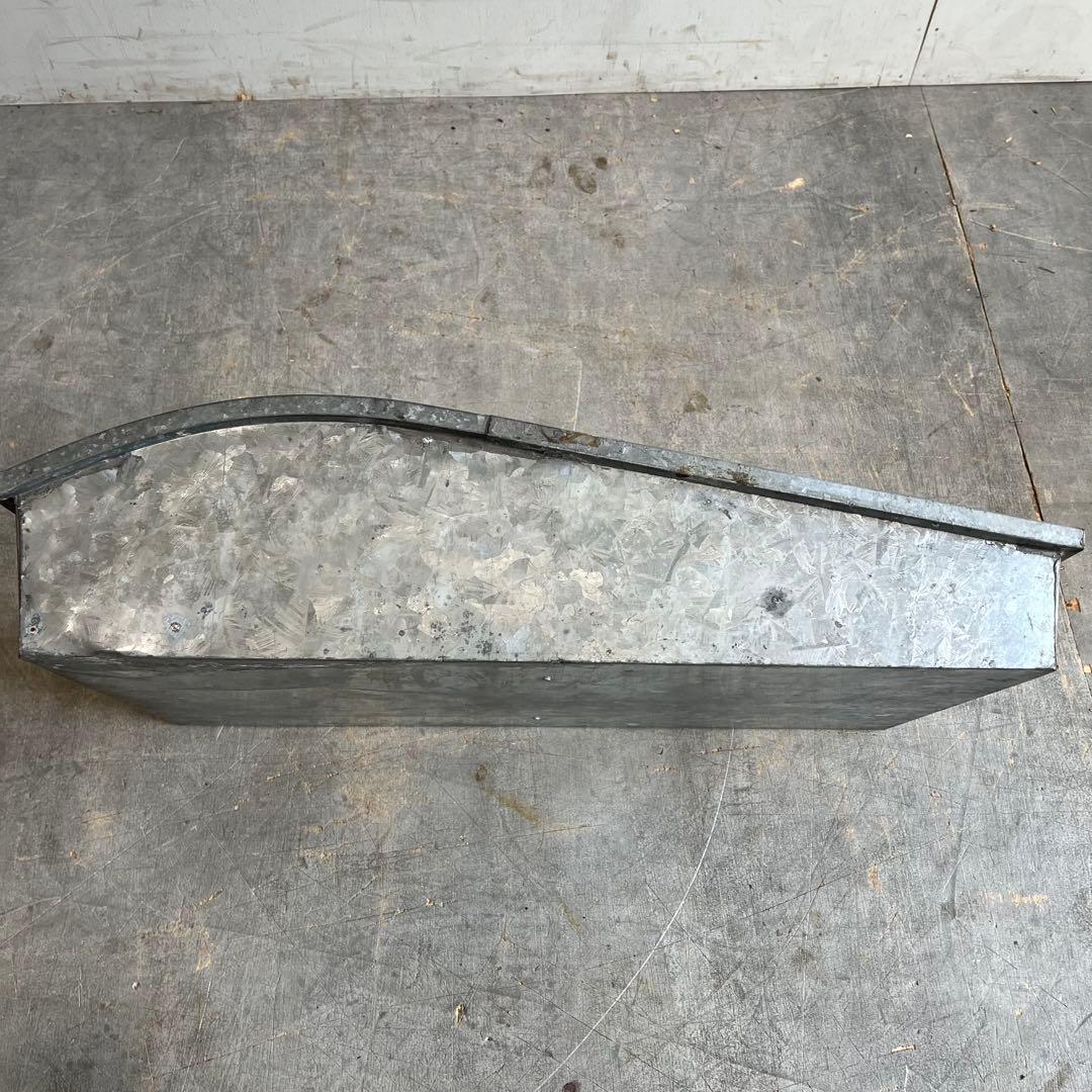 アンティーク ブリキ ガラス ケース 昭和レトロ シャビー z481