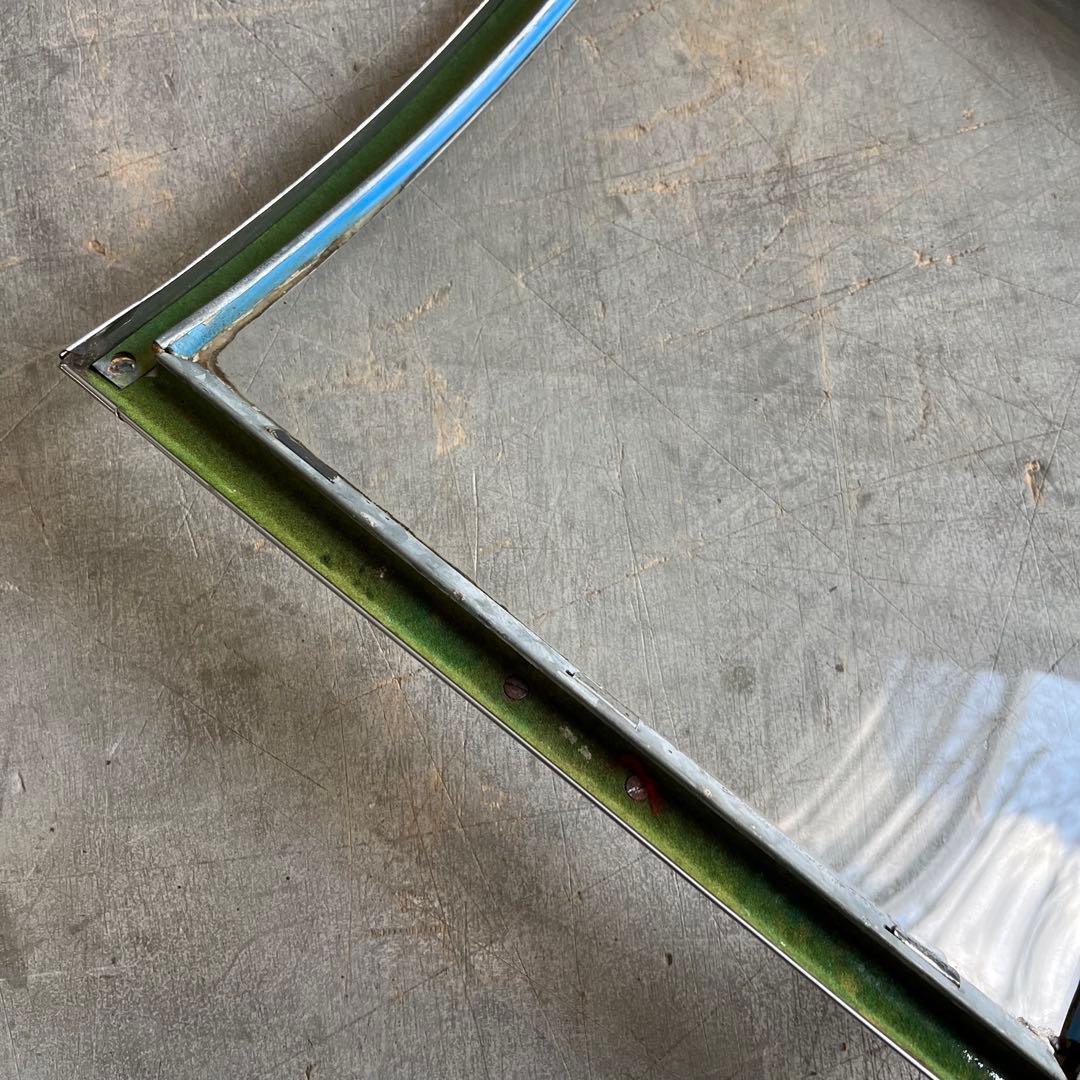 アンティーク ブリキ ガラス ケース 昭和レトロ シャビー z481