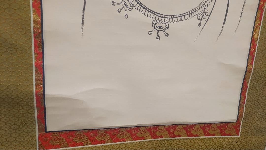 3月15日(日)出品終了@浄土宗 祐福寺63世 丹羽観堂(鑁空) 慈眼観音の掛軸