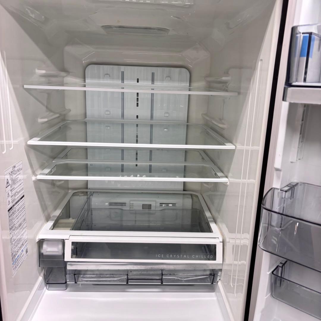 671 東芝　大型冷蔵庫　501L 小型　右開き　自動製氷　5ドア　ガラスパネル