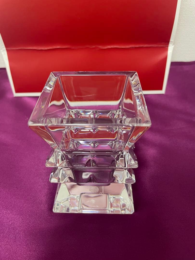 Baccarat クリスタル花瓶 未使用 ギフトボックス付き