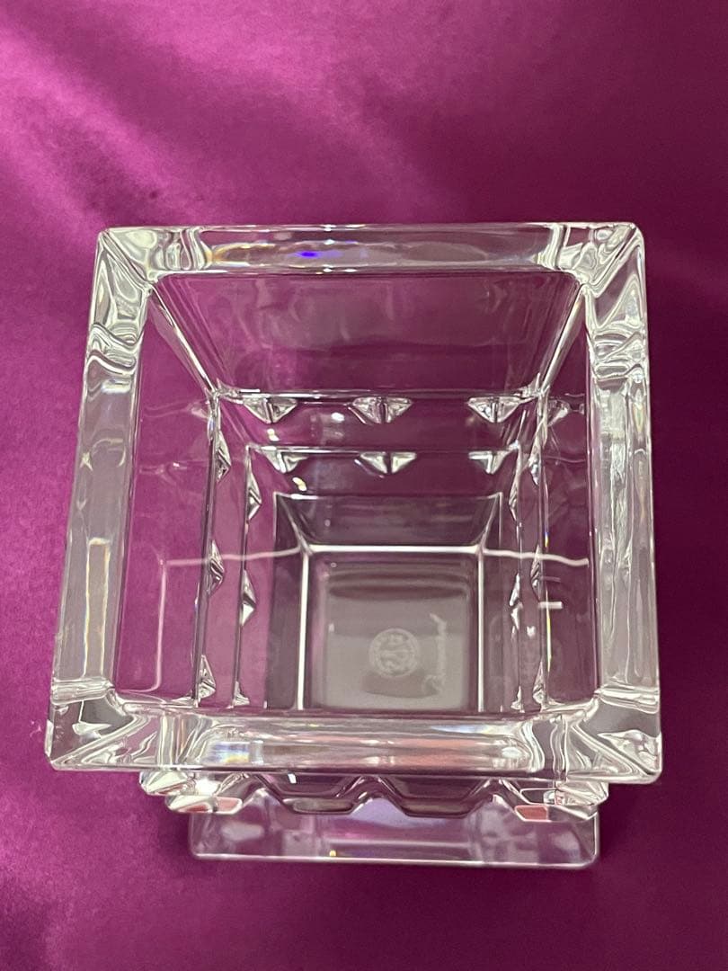 Baccarat クリスタル花瓶 未使用 ギフトボックス付き