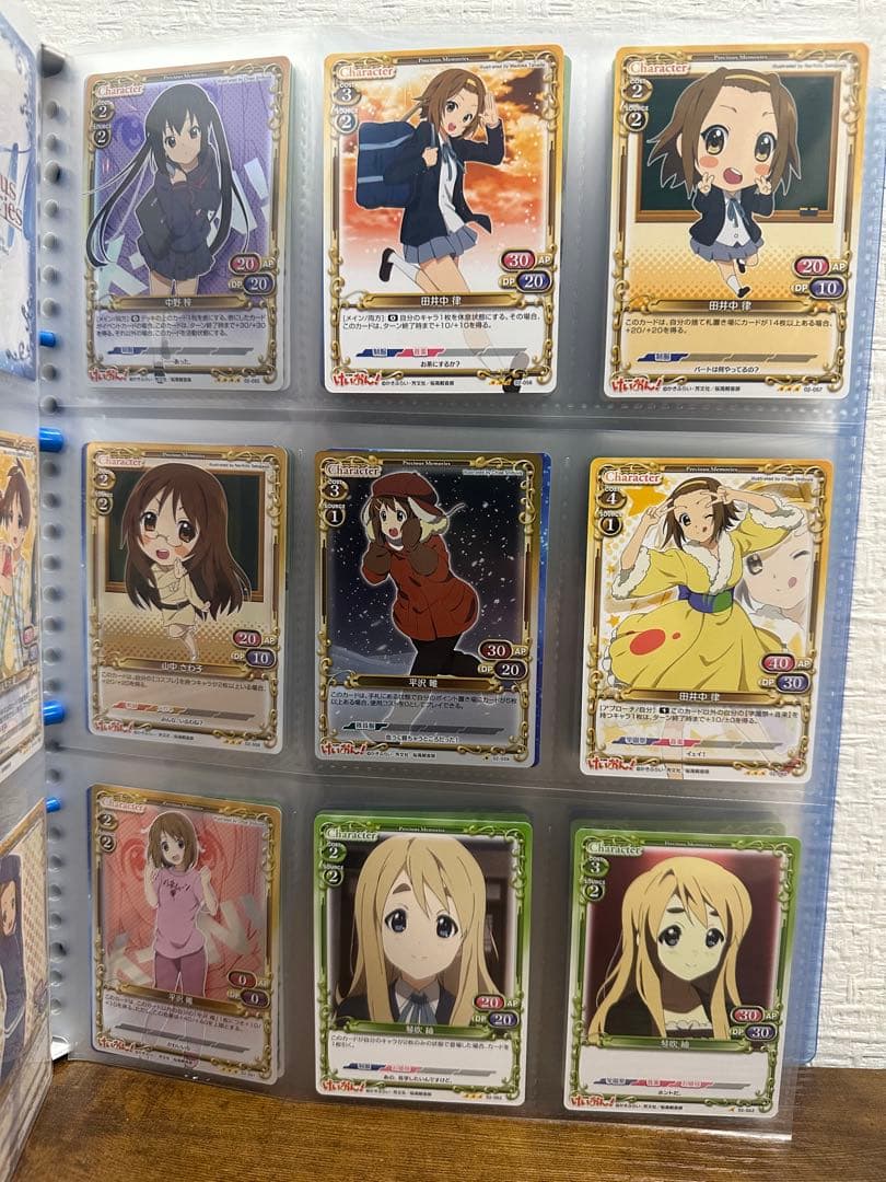 (サイン入り3枚)けいおん! プレメモ Part.2 ★125種コンプ ★