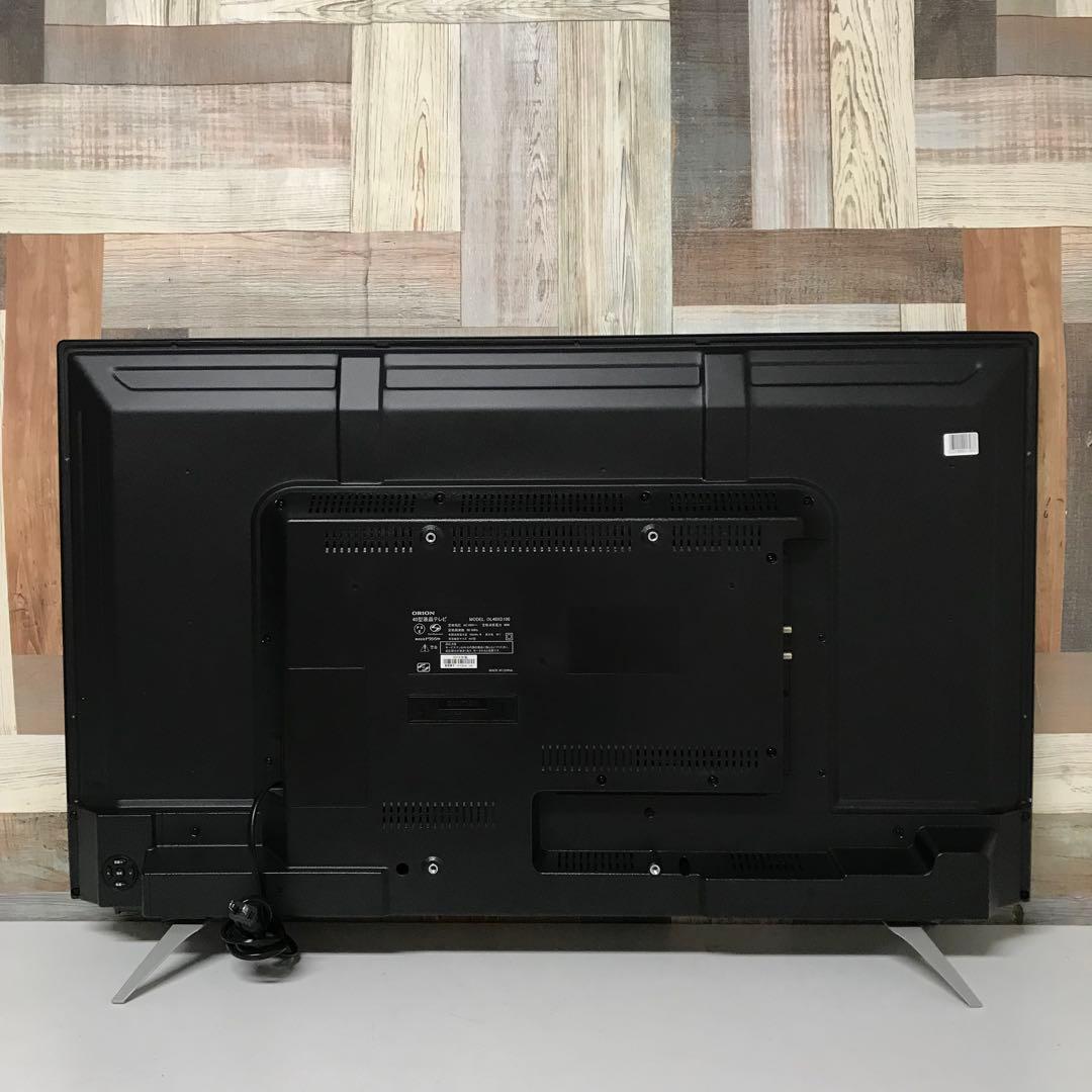 全国送料込❣️オリオン40型4Kチューナー内蔵液晶テレビ外付HDD対応Wチューナー