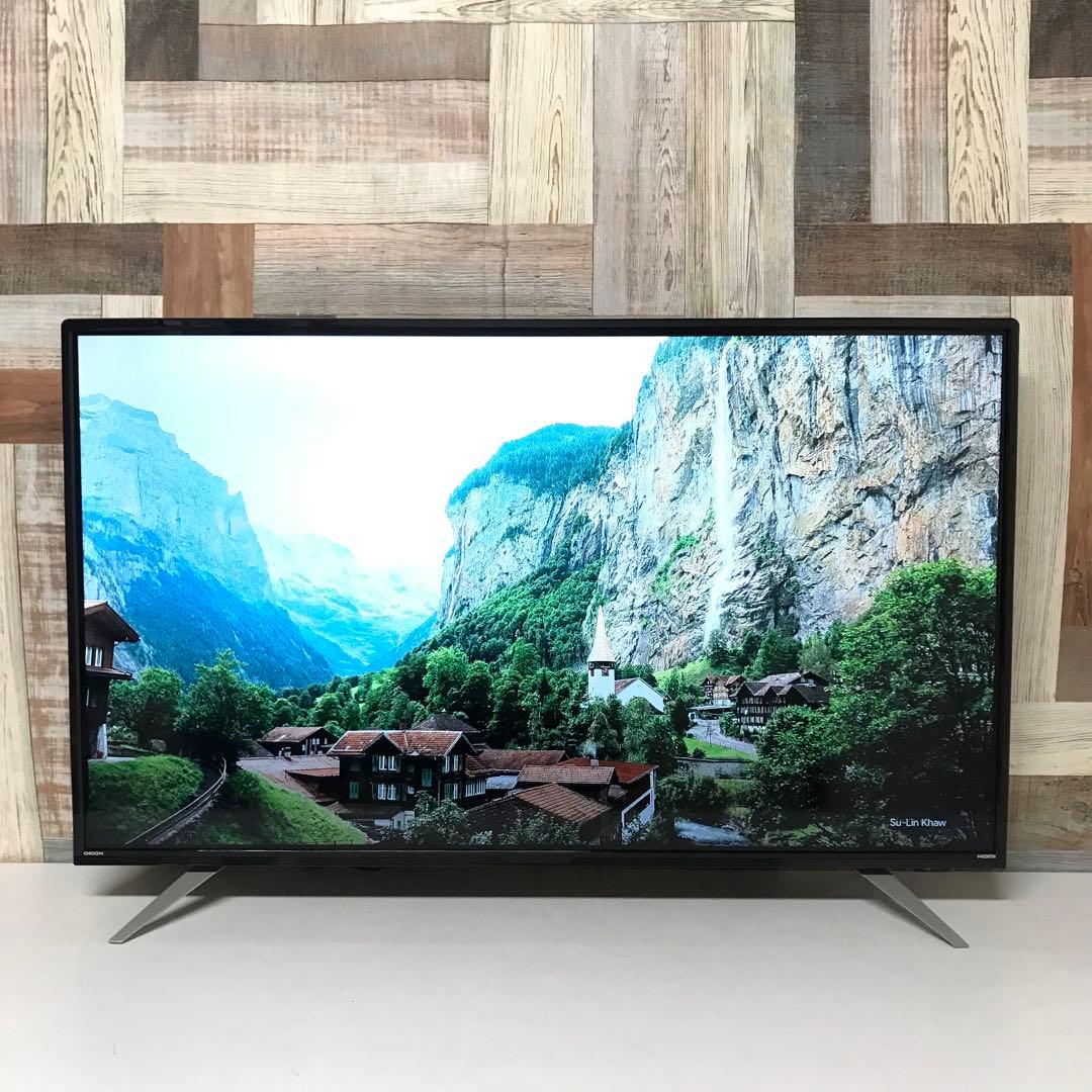 全国送料込❣️オリオン40型4Kチューナー内蔵液晶テレビ外付HDD対応Wチューナー