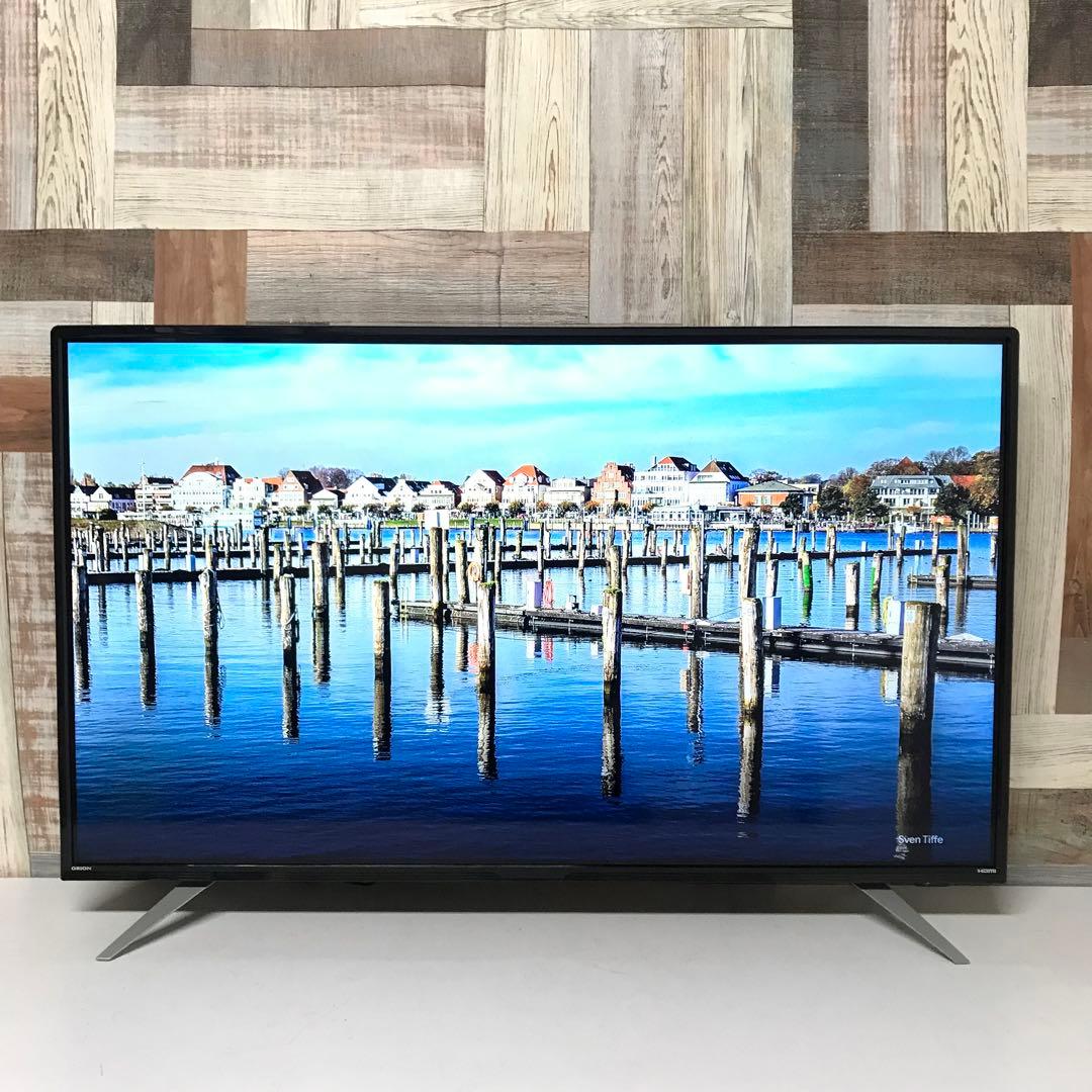 全国送料込❣️オリオン40型4Kチューナー内蔵液晶テレビ外付HDD対応Wチューナー