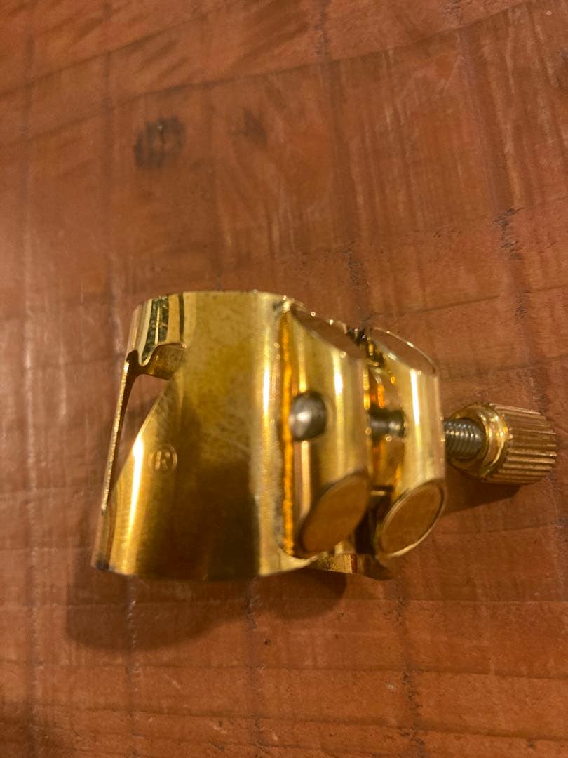 Vandoren リガチャー 金メッキ セット　テナー