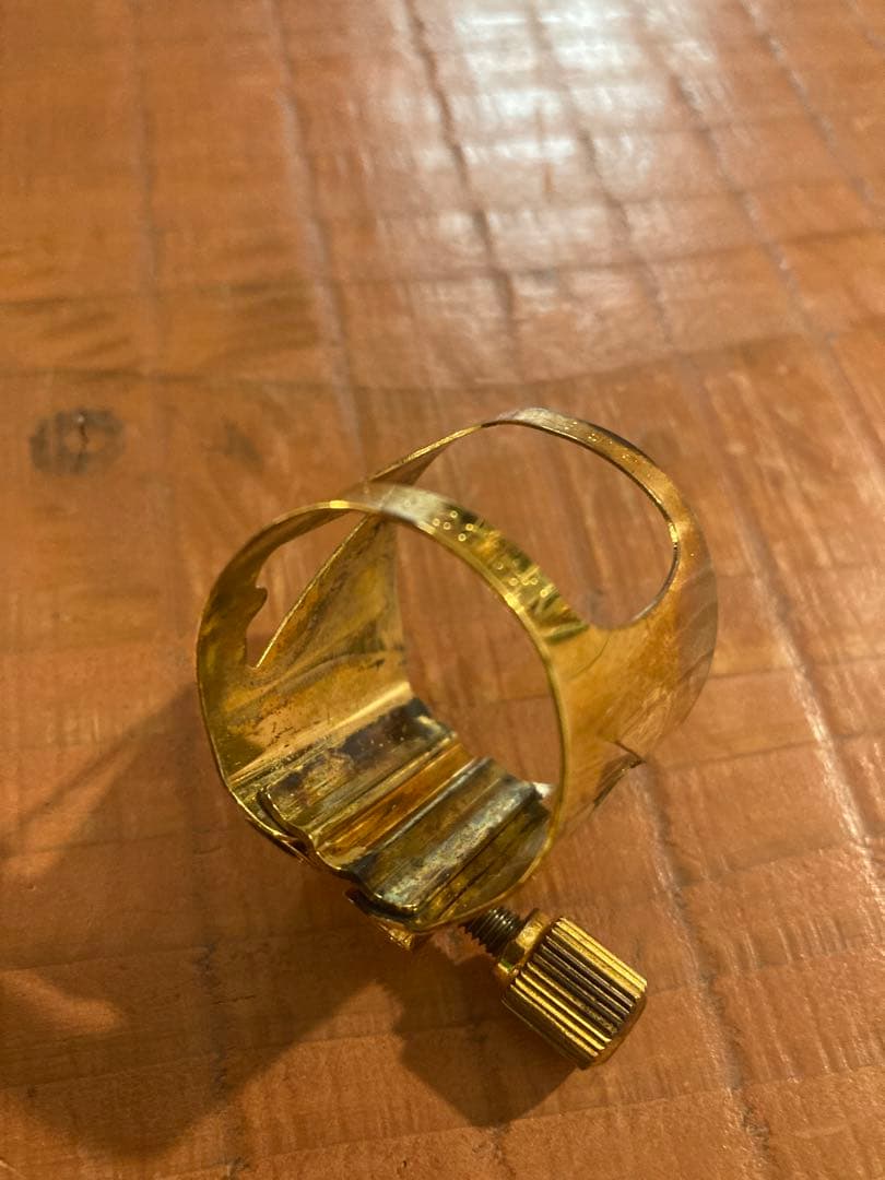 Vandoren リガチャー 金メッキ セット　テナー