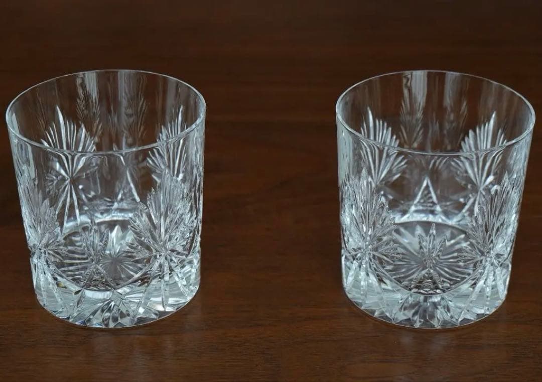 EDINBURGH CRYSTAL カットクリスタルグラス 2個セット