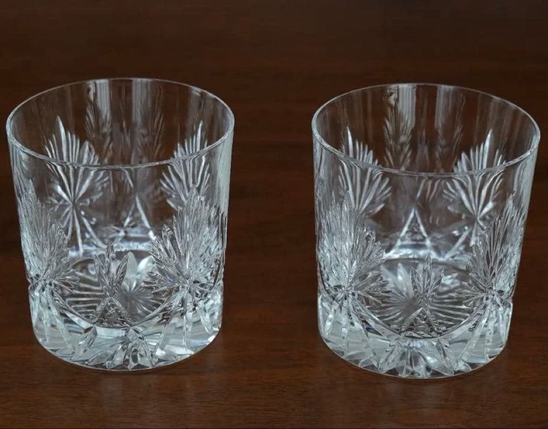 EDINBURGH CRYSTAL カットクリスタルグラス 2個セット