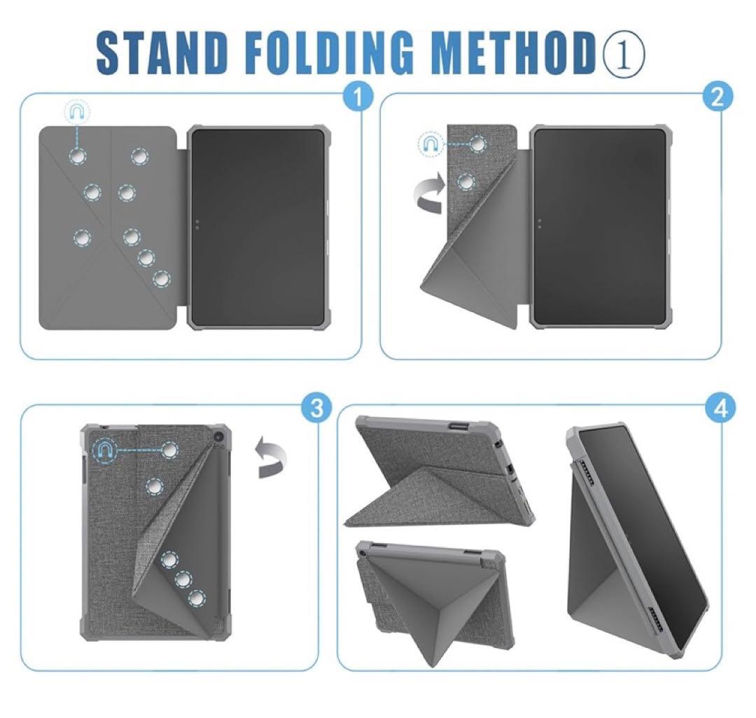 Amazon Fire HD 8 (第10世代) ケース、保護シール付