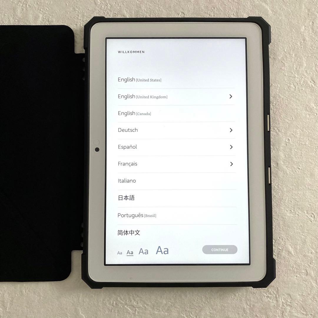 Amazon Fire HD 8 (第10世代) ケース、保護シール付