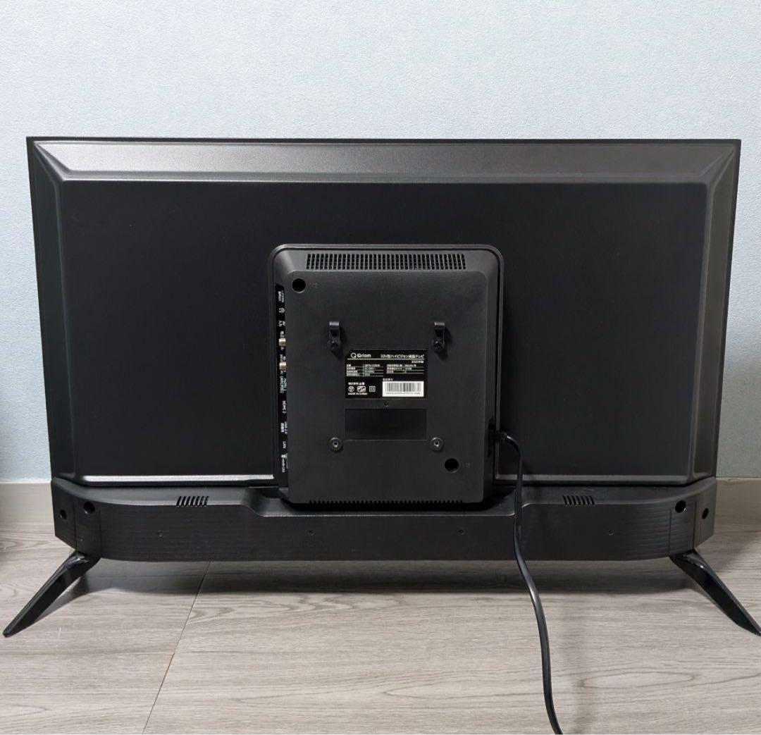 【2025年製】 山善 Qriom 32V型 液晶テレビ QRTN-32W2K