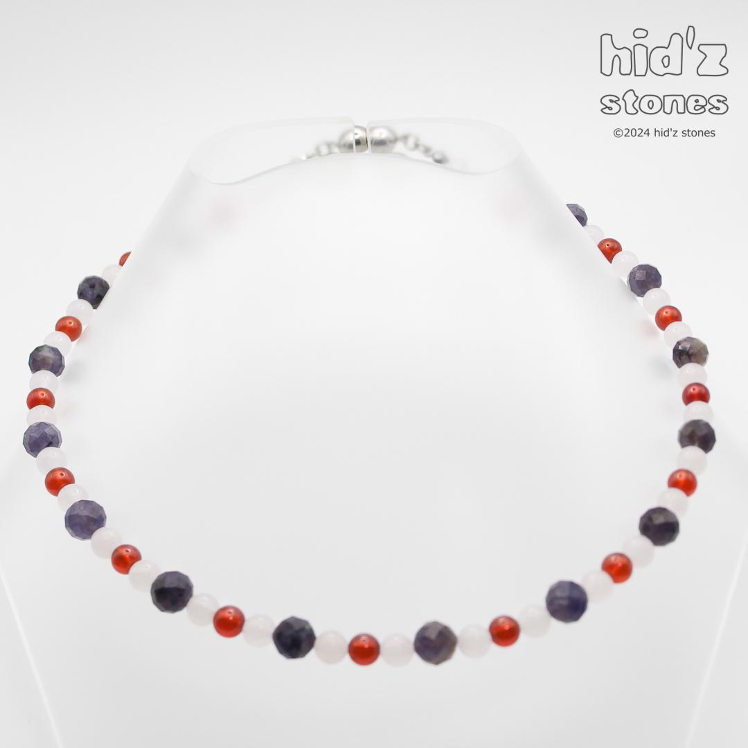 ◆一点もの天然石ネックレス:MSCL-001