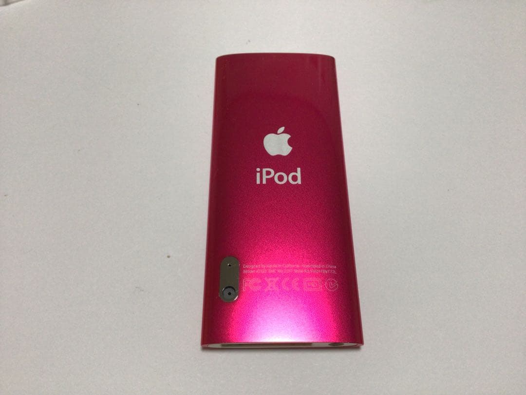 iPod nano5世代16GBピンクno.230バッテリー交換済、外装換装品