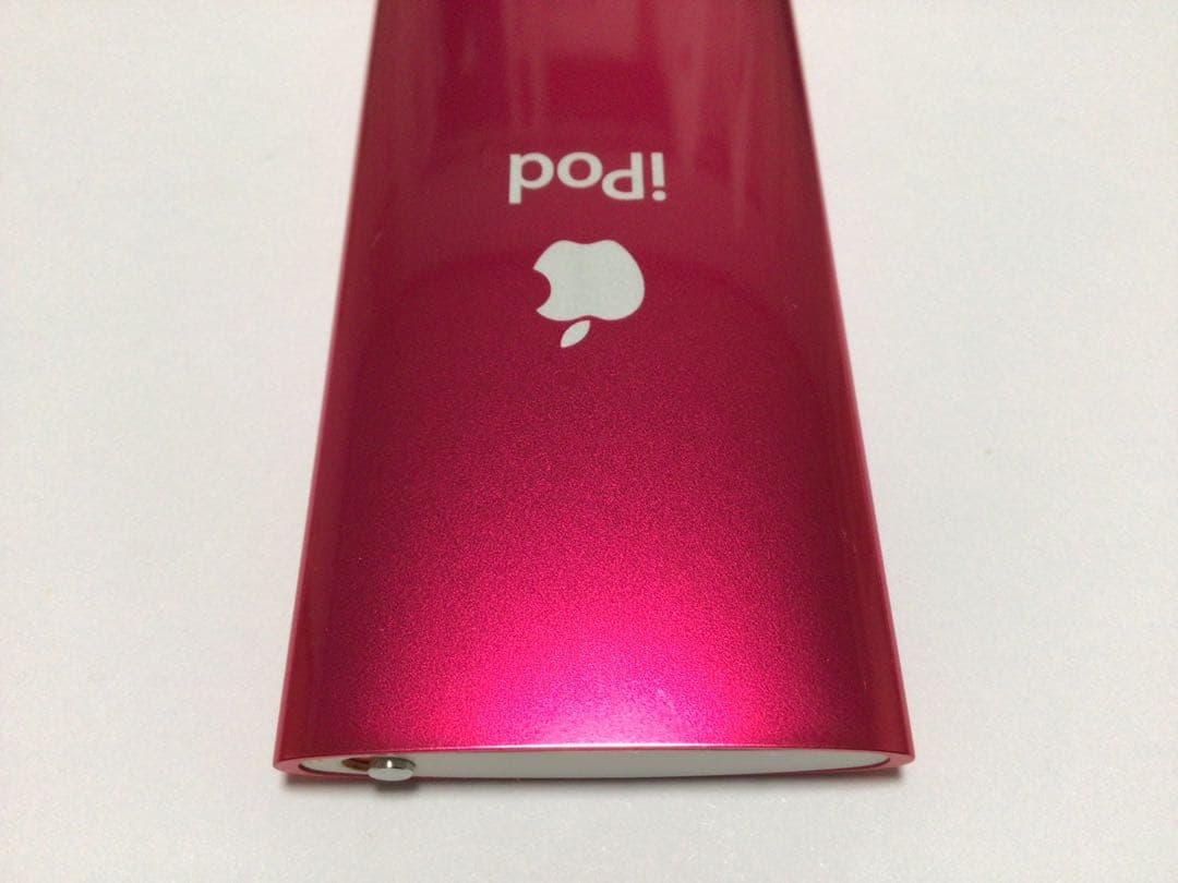 iPod nano5世代16GBピンクno.230バッテリー交換済、外装換装品