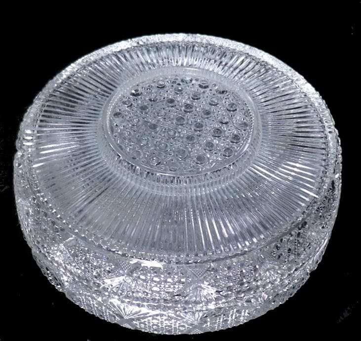 オールド・バカラ 1890年 錬鉄製 ドルフィン造形 大型コンポート ディアマン