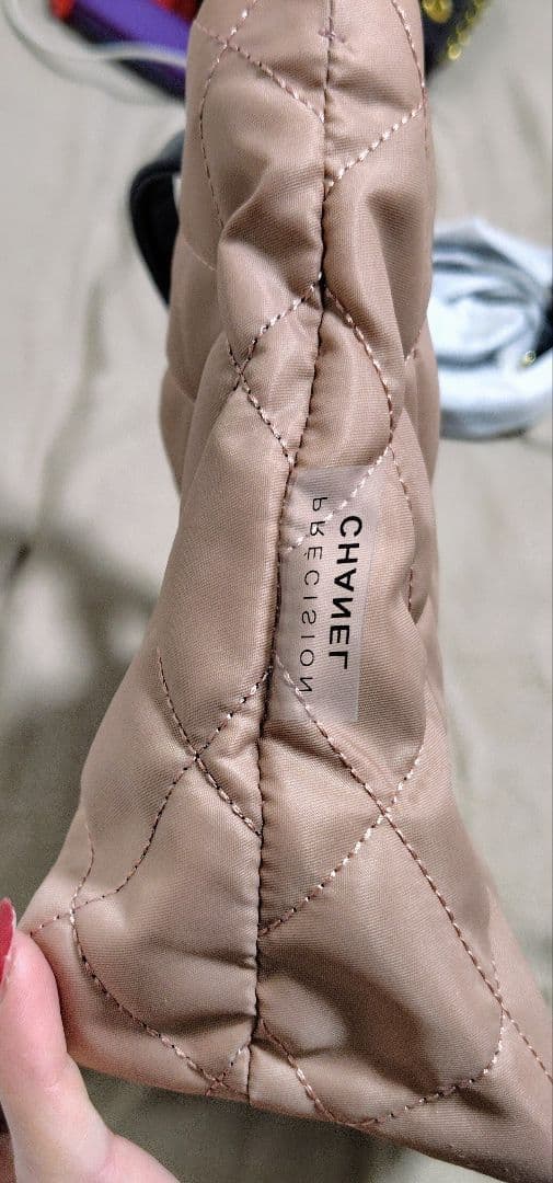 ♡CHANEL♡ピンクベージュ・キルティングバッグ✨新品✨未使用✨