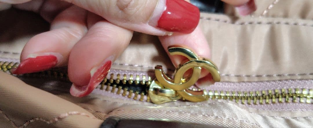 ♡CHANEL♡ピンクベージュ・キルティングバッグ✨新品✨未使用✨