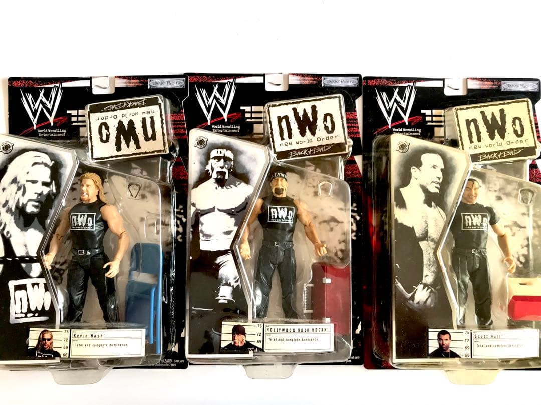 超貴重！ケビンナッシュエラー品　本場nＷo三体セット