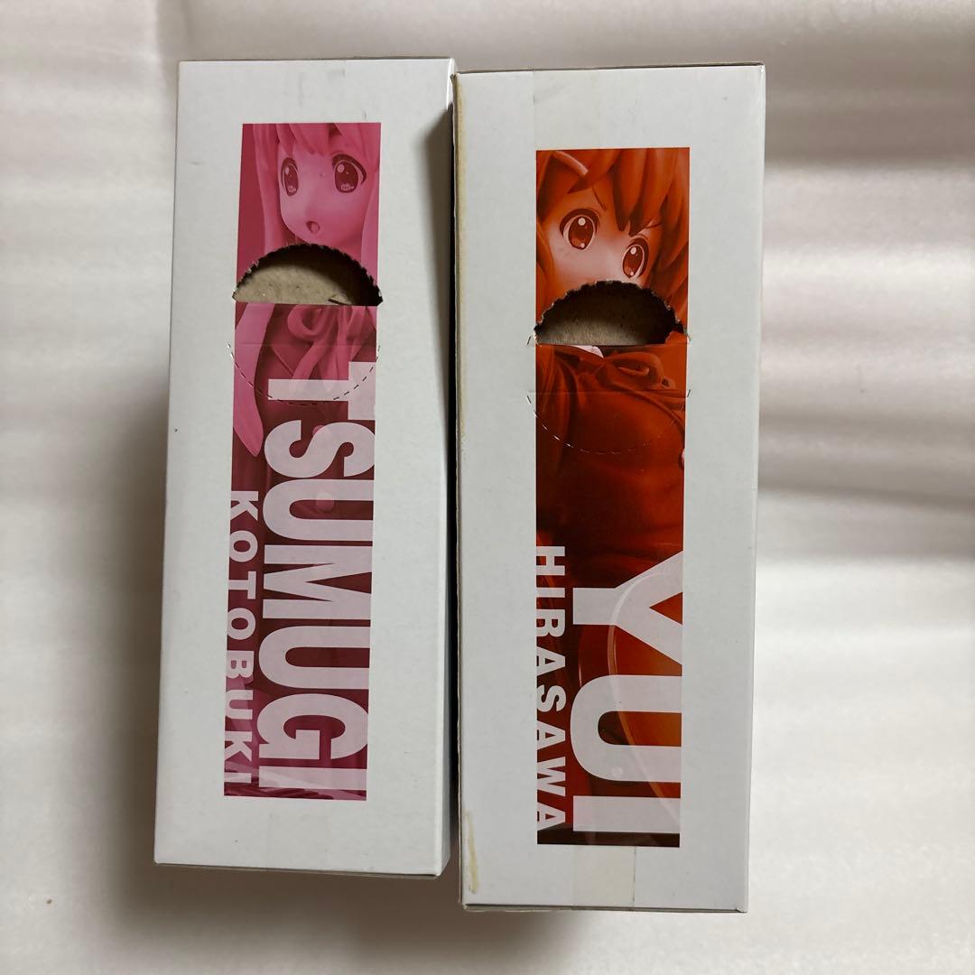 けいおん！！　SQフィギュア　5種　平沢唯　秋山澪　田井中律　琴吹紬　中野梓