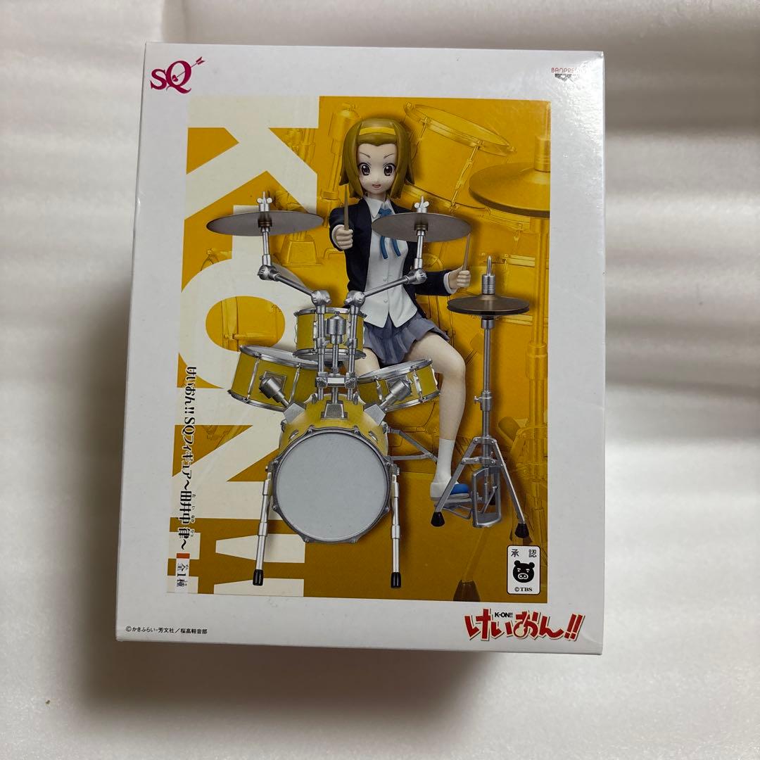 けいおん！！　SQフィギュア　5種　平沢唯　秋山澪　田井中律　琴吹紬　中野梓