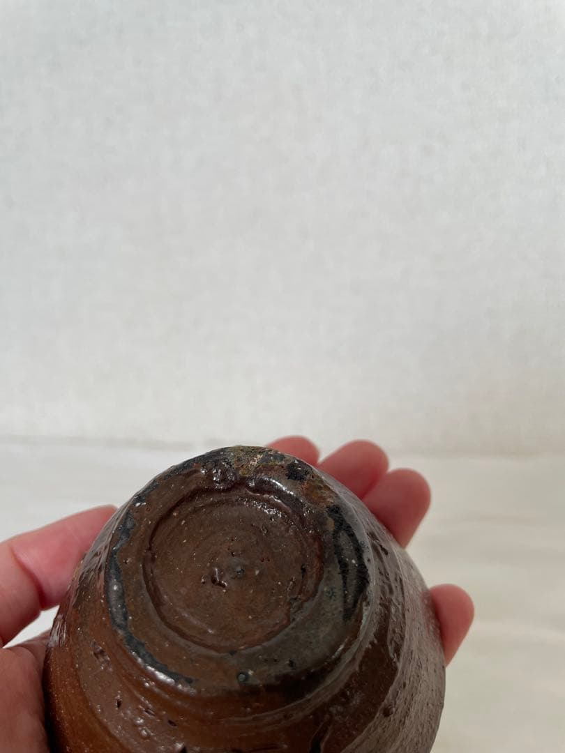 國吉清尚 作　焼締　ぐい呑